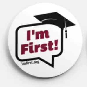 I'm First! Button (Your Colors)