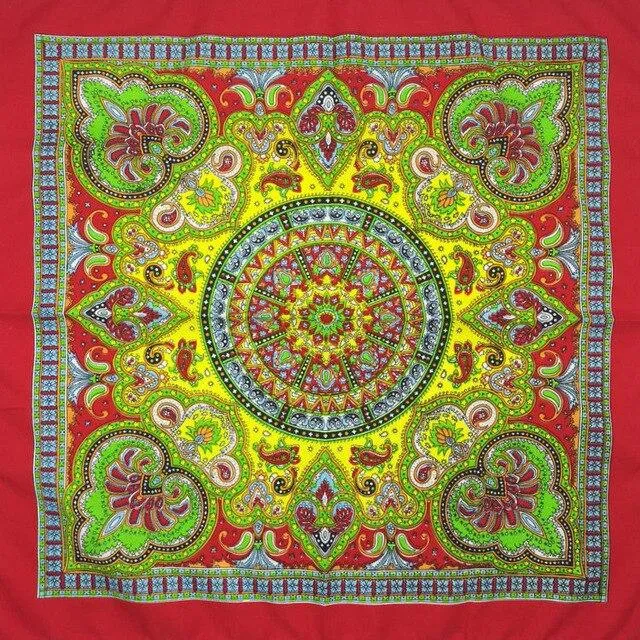 Indian Red Bandana