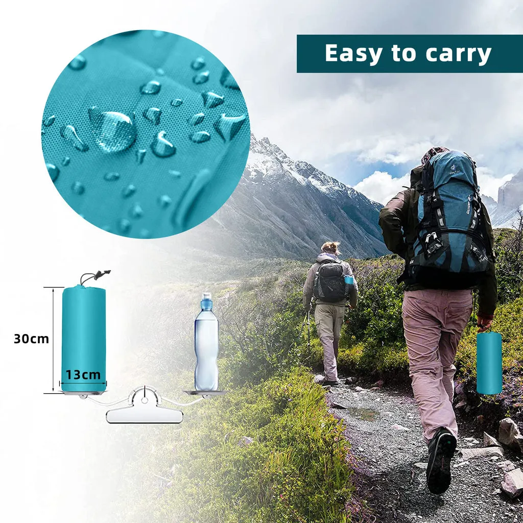 Inflatable Camping Mat with Pillow Built-in Pump