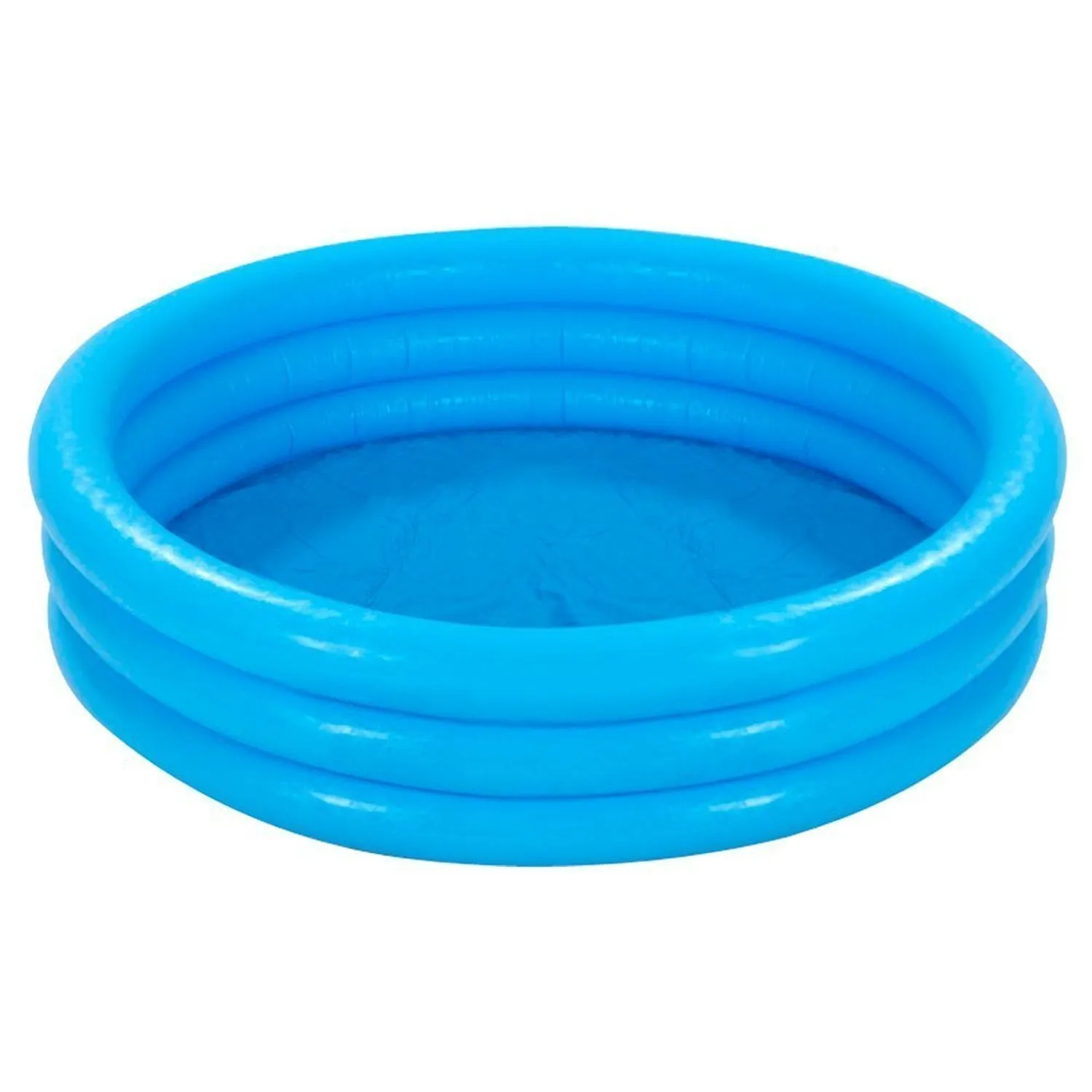 Intex Crystal Blue Three Ring Inflatable Paddling Pool 58" x 13" 58426NP