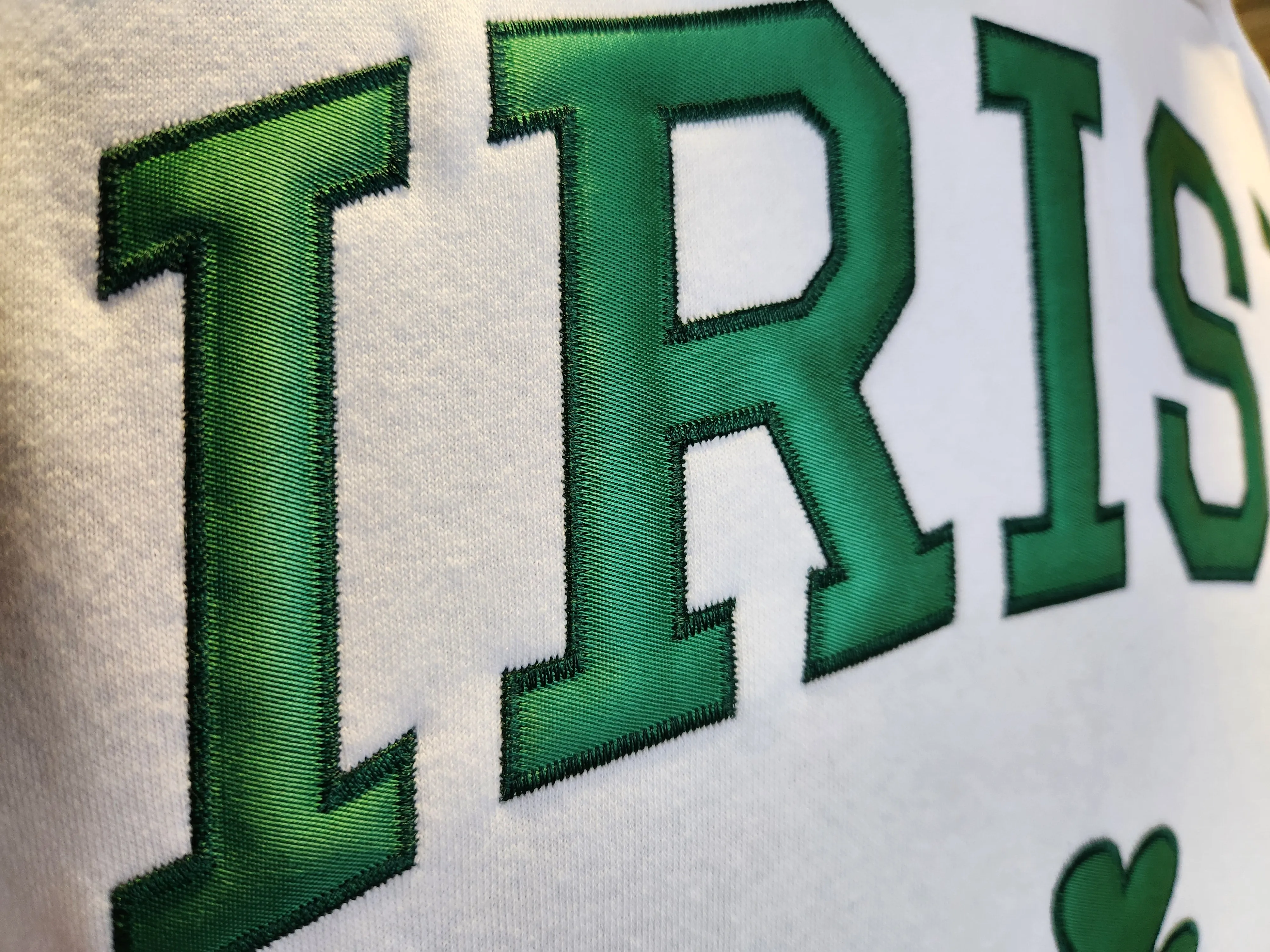 Irish Hoodie Classic White