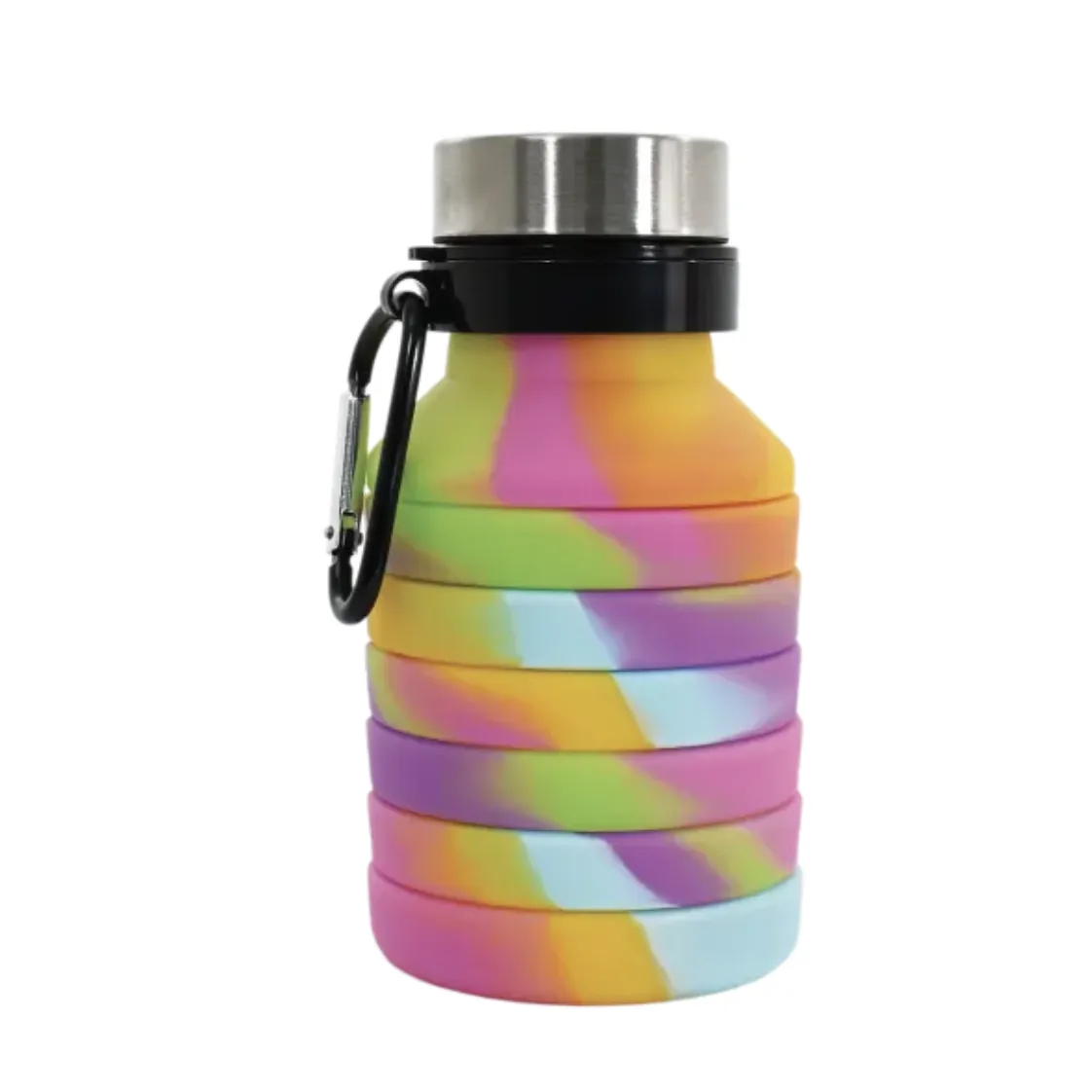 Iscream Collapsible Water Bottle - Tie Dye