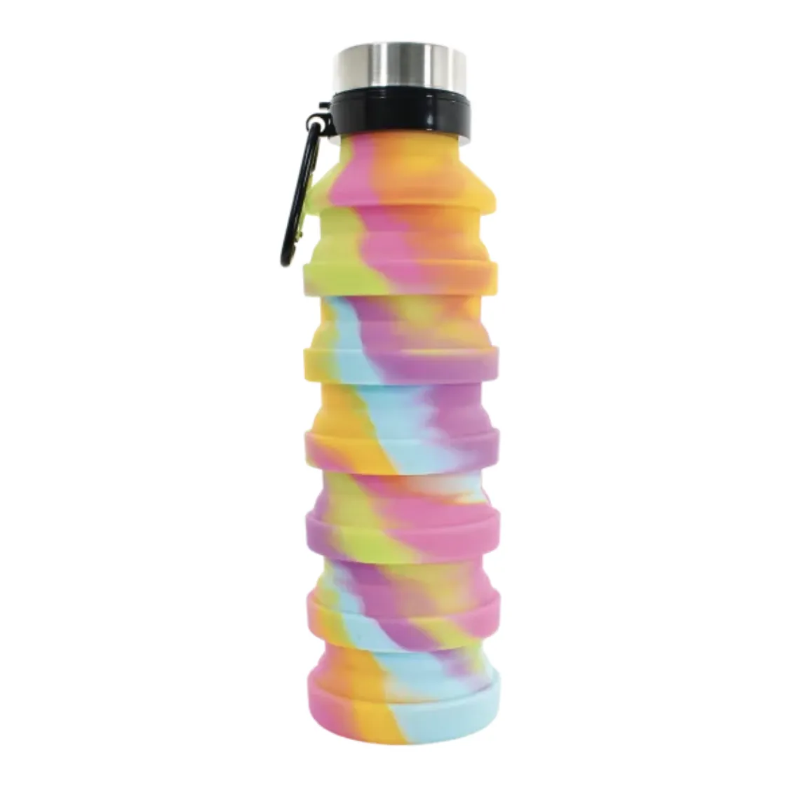 Iscream Collapsible Water Bottle - Tie Dye