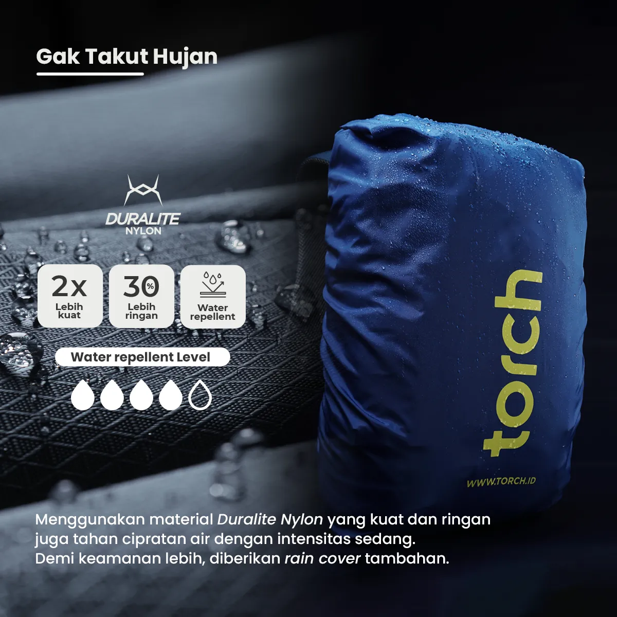 Ishikari Tas Ransel Torch 20L   2L