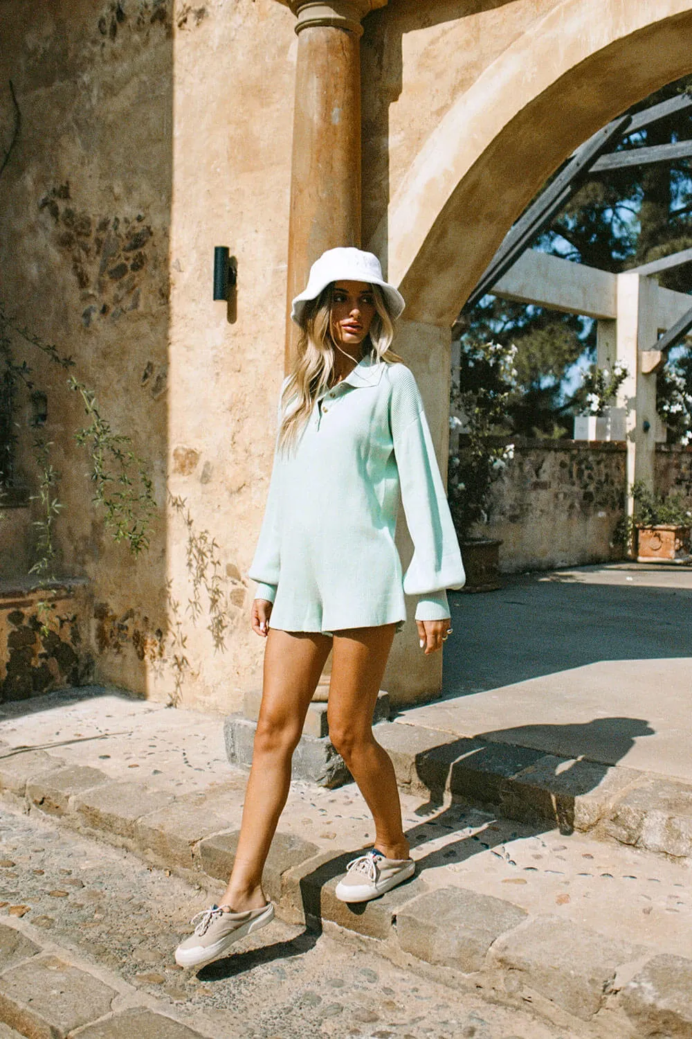 Jayla Playsuit - Mint