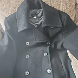 J.Crew Black Peacoat