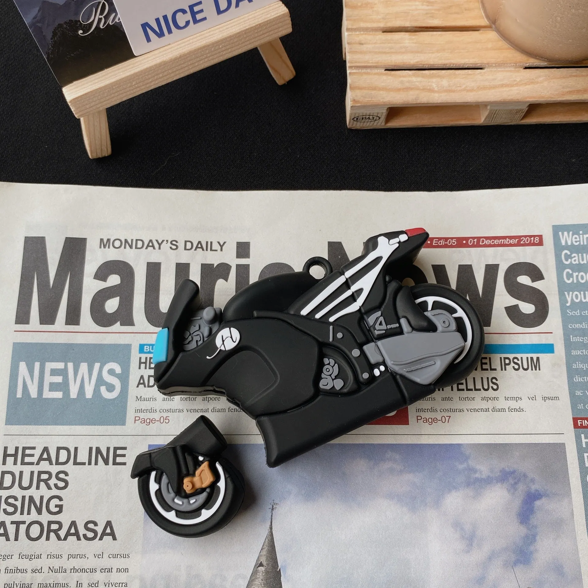 JDMTuning Motorcycle Apple AirPods 1st/2nd Generation Case Cover