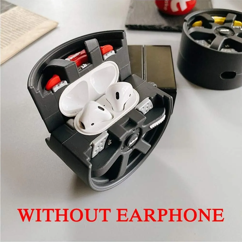 JDMTuning TE37 Style Wheel Apple AirPods 1st/2nd Generation Case Cover