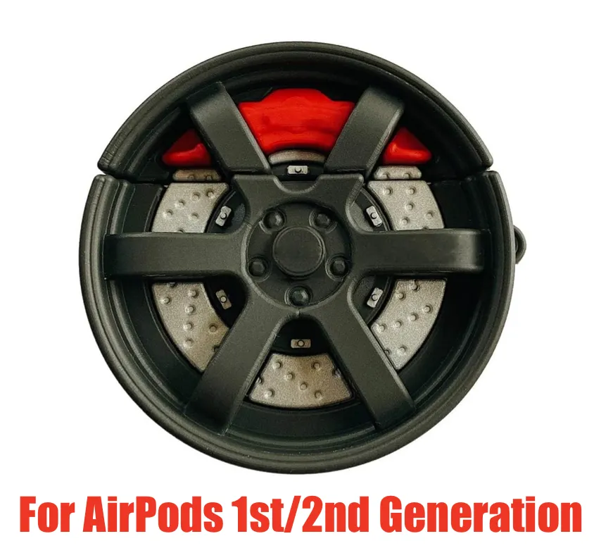JDMTuning TE37 Style Wheel Apple AirPods 1st/2nd Generation Case Cover