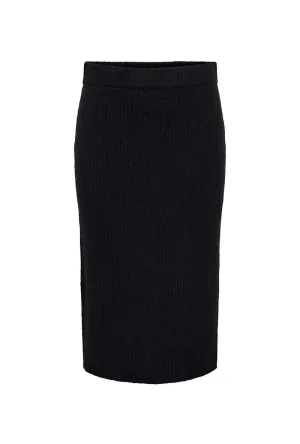 JDY ANNIE LIFE RIB KNIT SLIT SKIRT