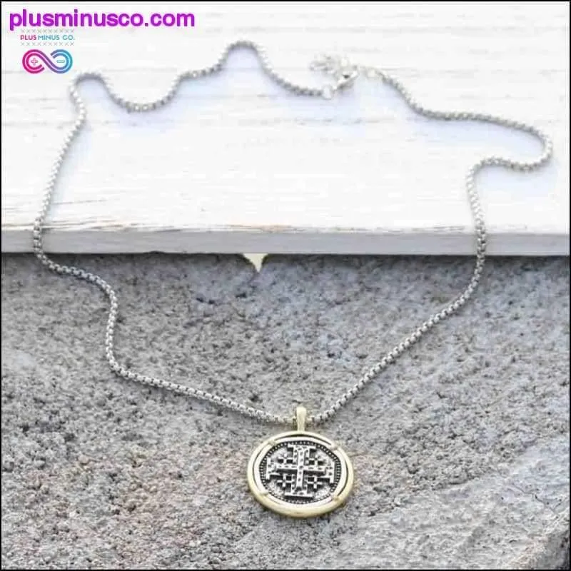 Jerusalem Crusaders Cross Templar Mens Hebrew Jewelry 5
