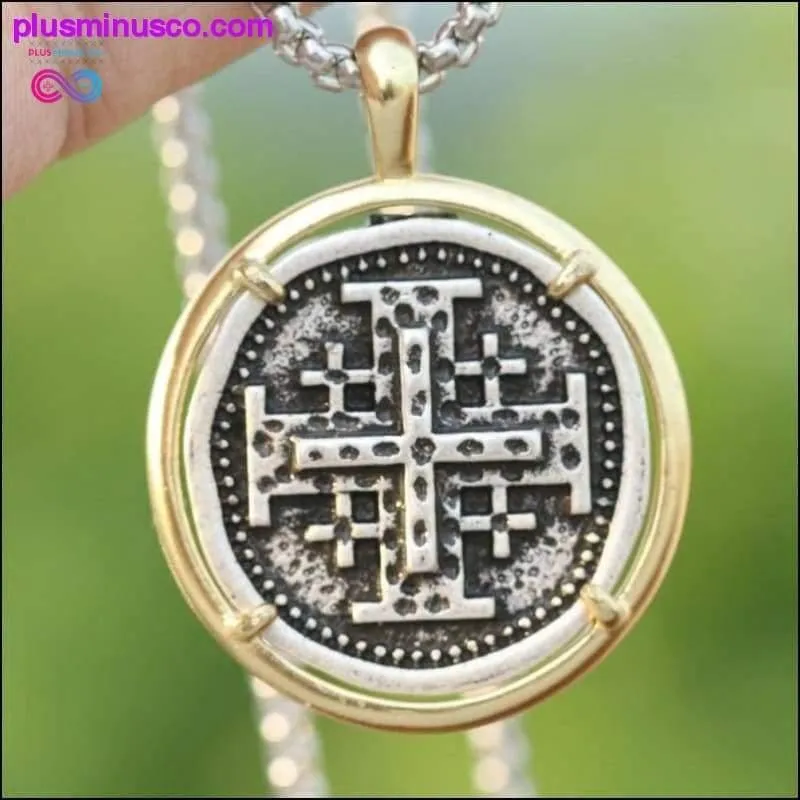 Jerusalem Crusaders Cross Templar Mens Hebrew Jewelry 5