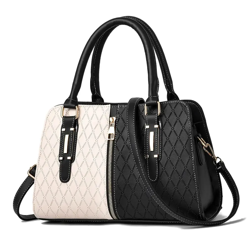 JHVYF Chic Medium Women's Satchel - Black