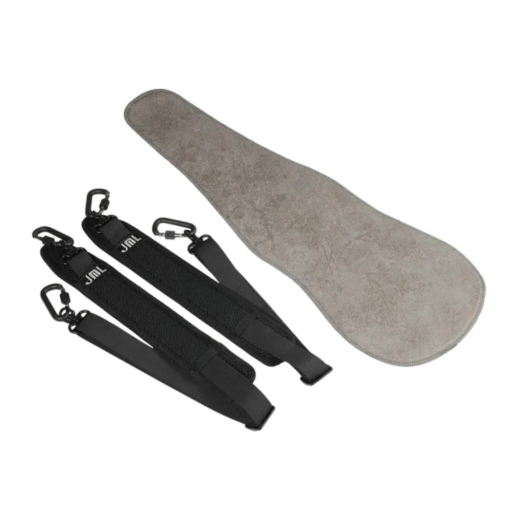 JML Carbon Fibre 1.5 Shaped Violin Case Sakura Pink 4/4