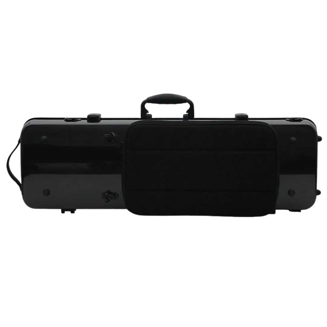JML Carbon Fibre 1.8 Oblong Violin Case Black 4/4
