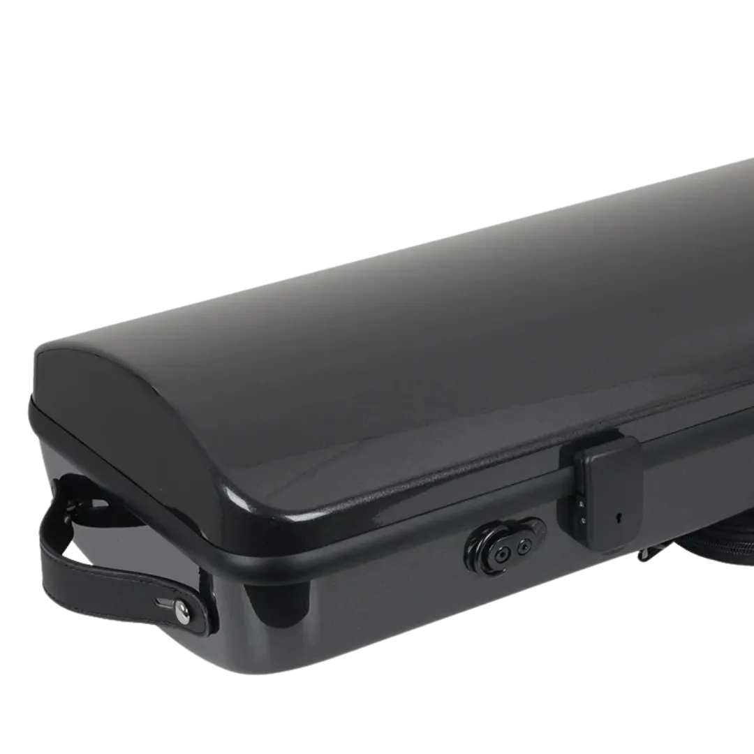 JML Carbon Fibre 1.8 Oblong Violin Case Black 4/4