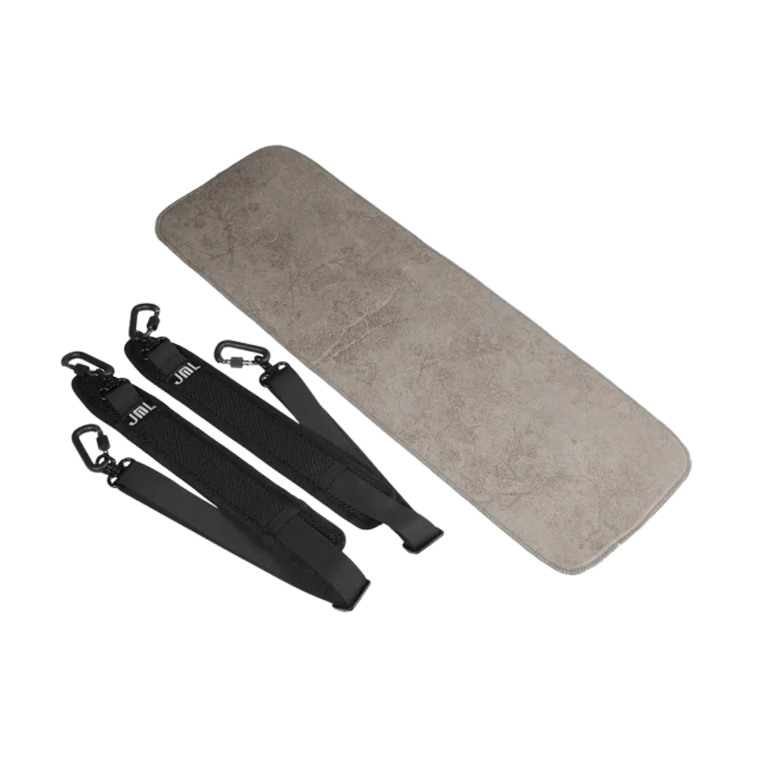 JML Carbon Fibre 1.8 Oblong Violin Case Garden Green 4/4