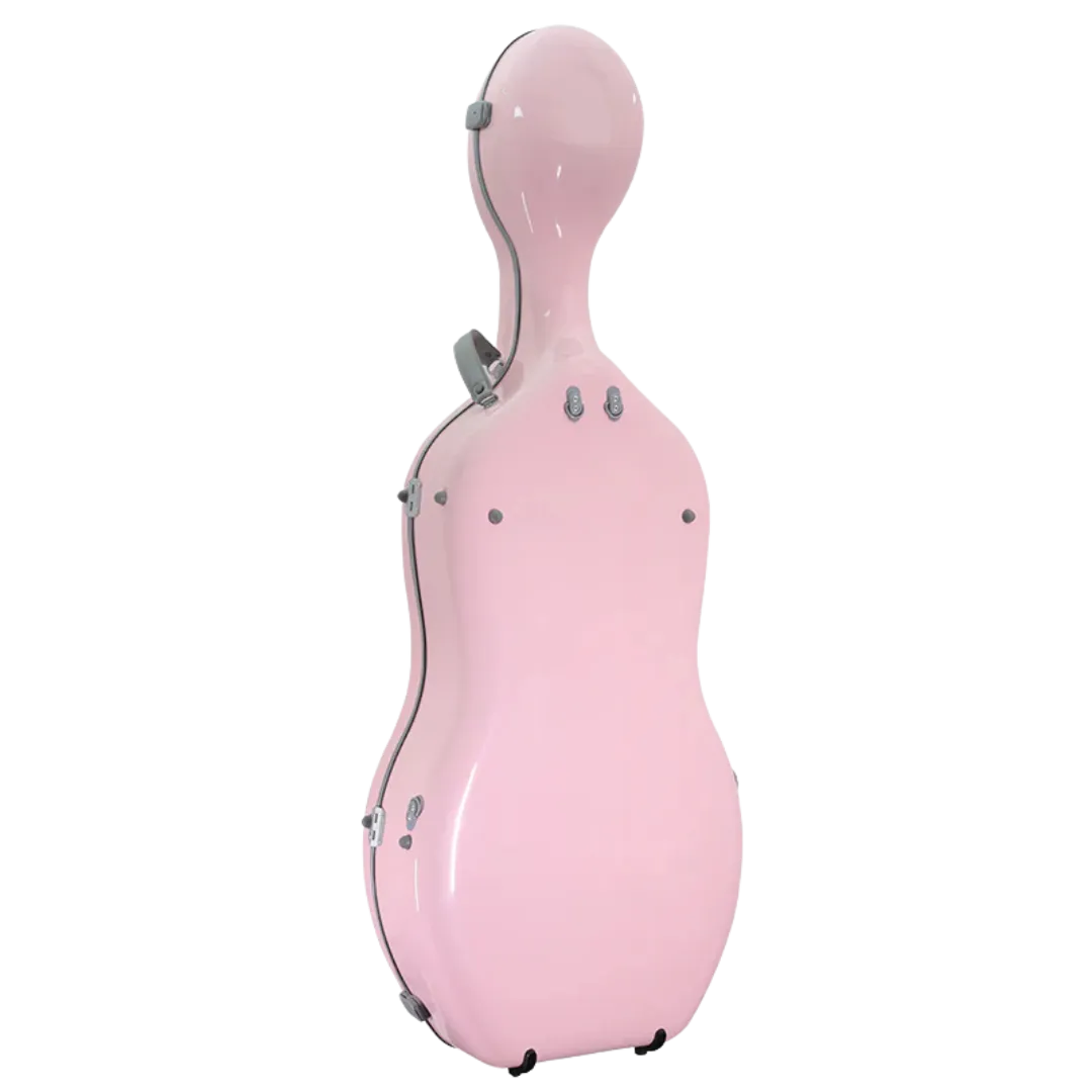 JML CL6 Carbon Fibre 2.9 Cello Case Sakura Pink 4/4