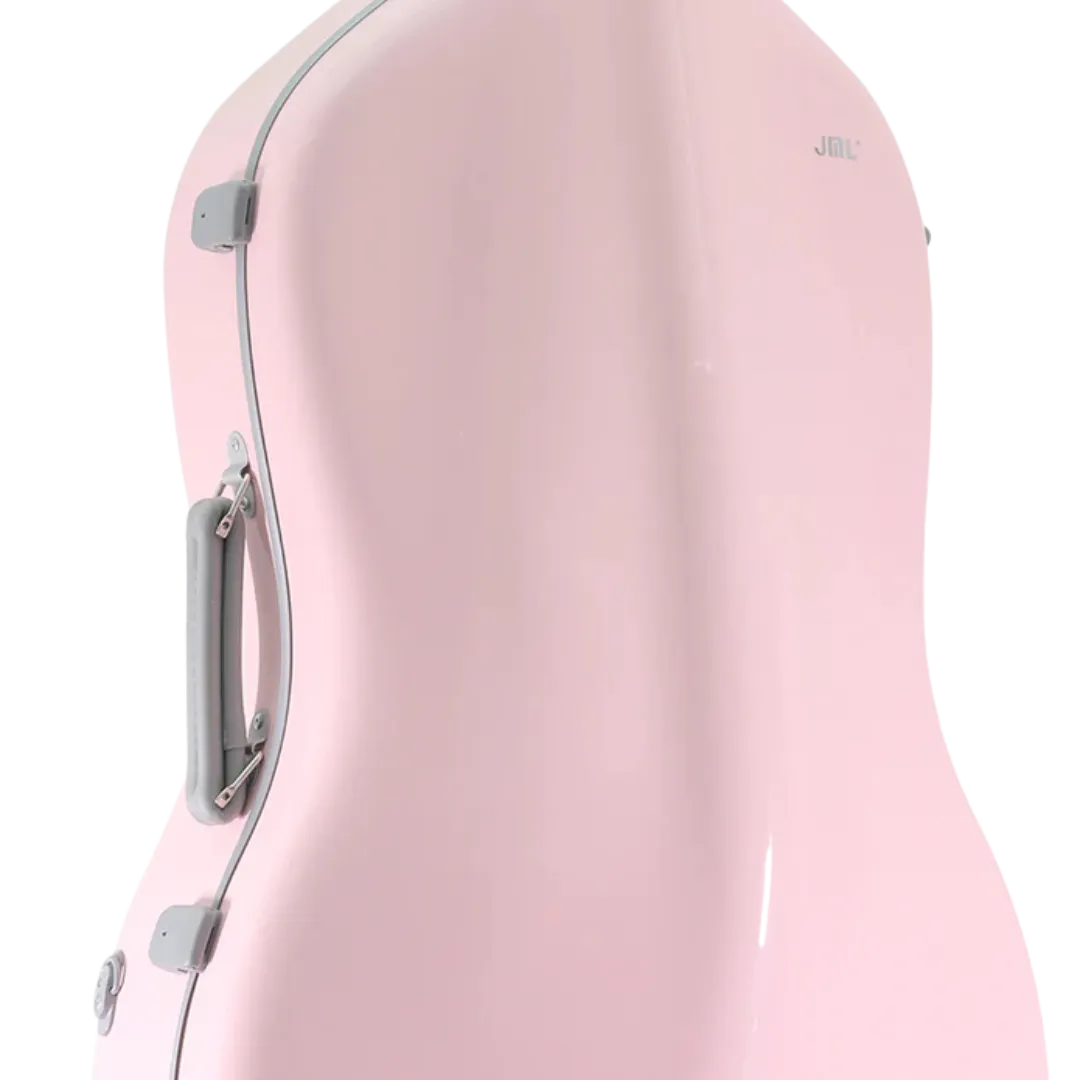 JML CL6 Carbon Fibre 2.9 Cello Case Sakura Pink 4/4