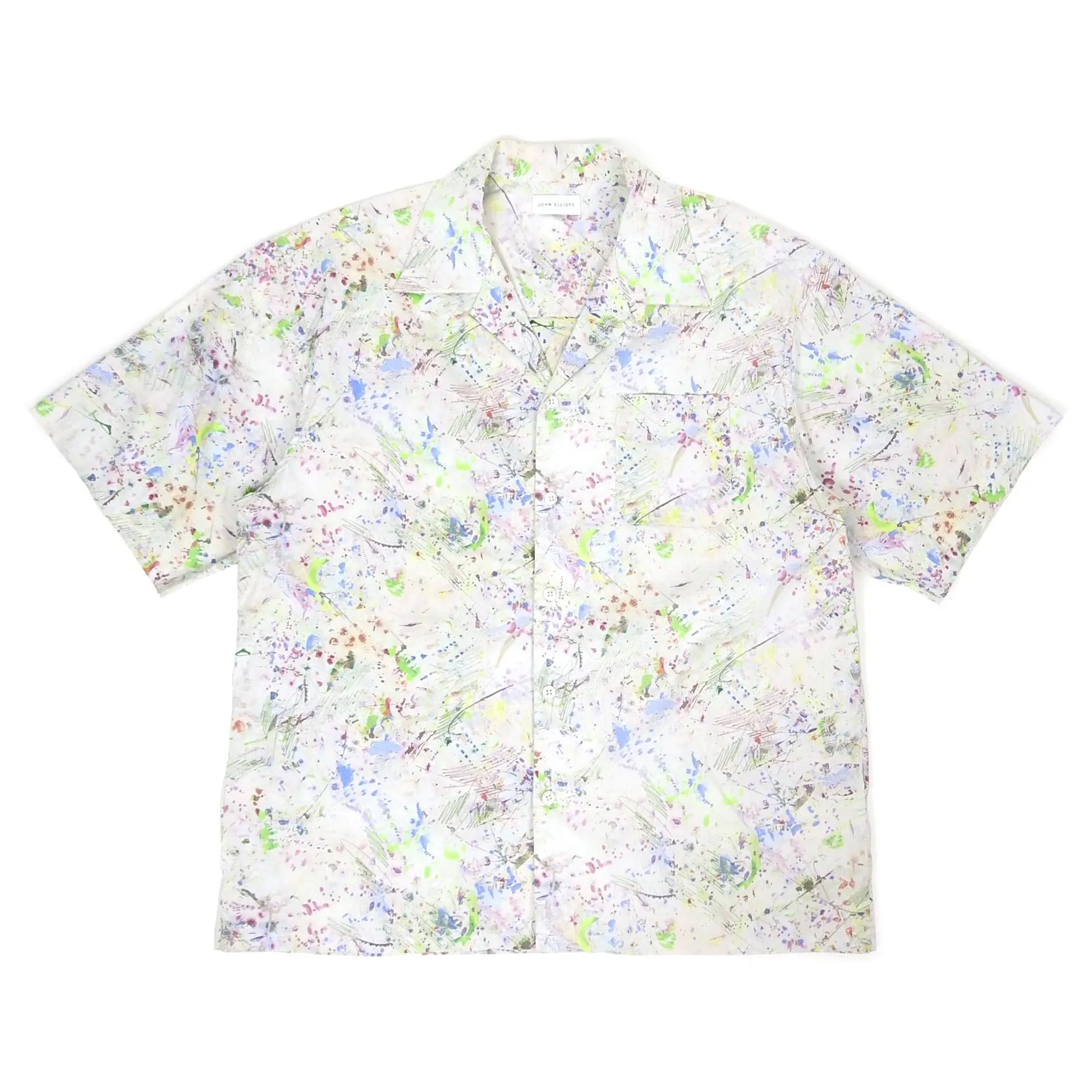 John Elliot Splatter SS Shirt Size XL
