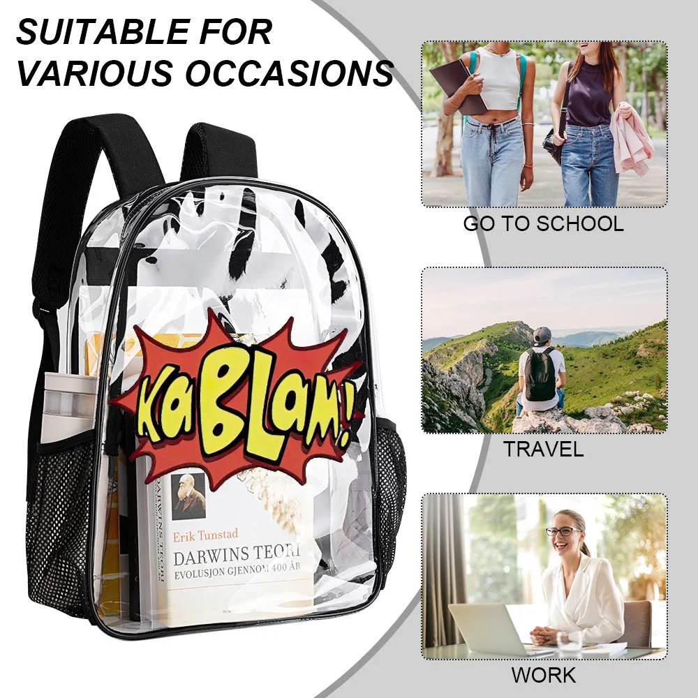 Kablam Transparent Backpack 17 Inch