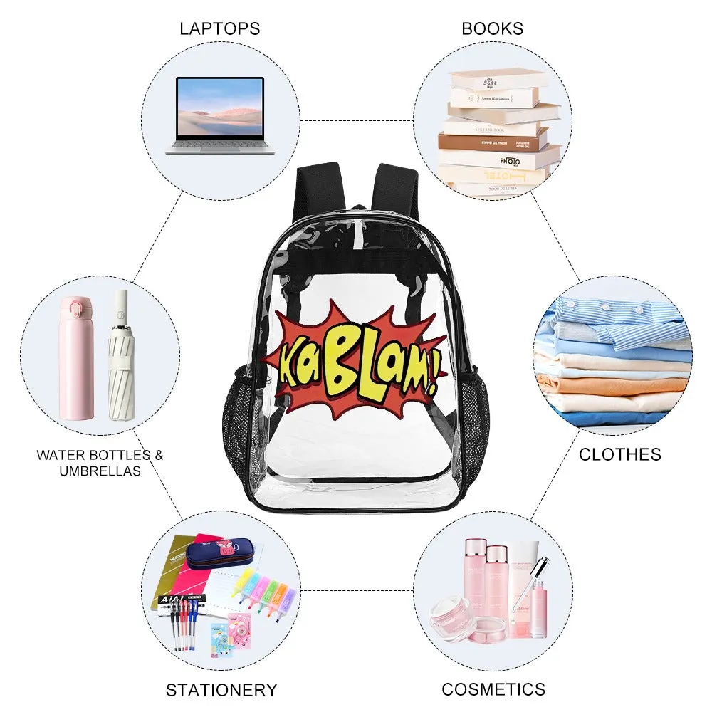 Kablam Transparent Backpack 17 Inch