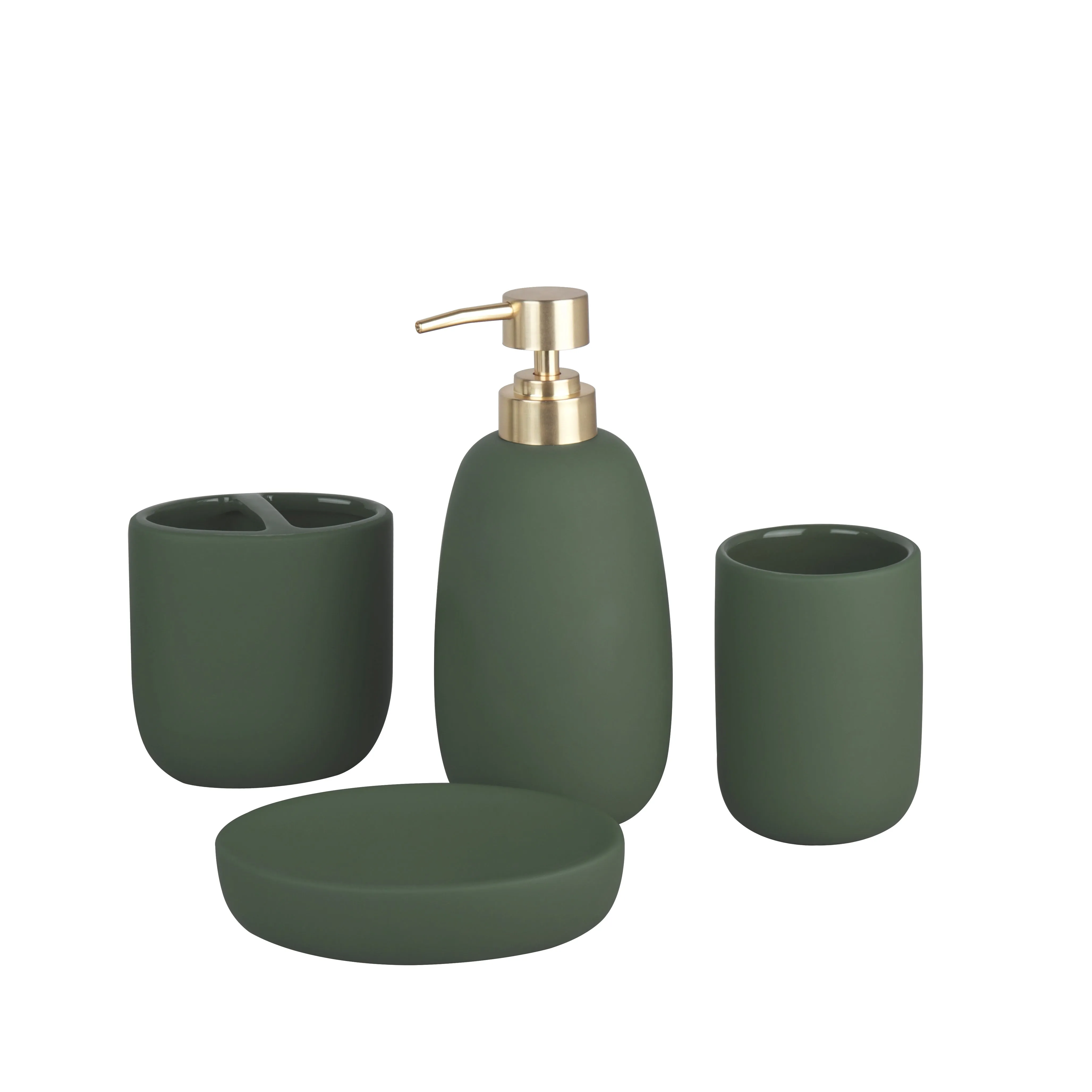 Kassatex Peri Olive Tooth Brush Holder