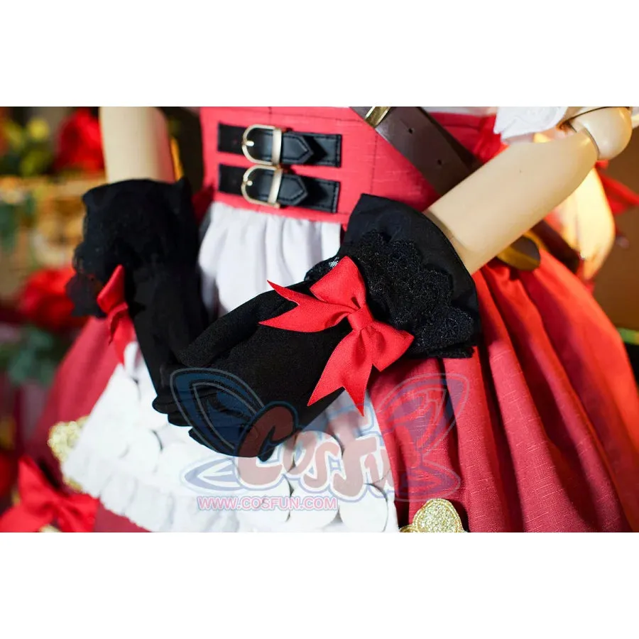 KIDS Genshin Impact Klee Blossoming Starlight Cosplay Costume Children’s wear C08263  A