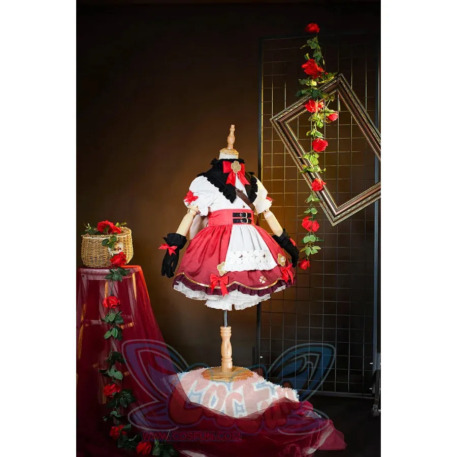 KIDS Genshin Impact Klee Blossoming Starlight Cosplay Costume Children’s wear C08263  A