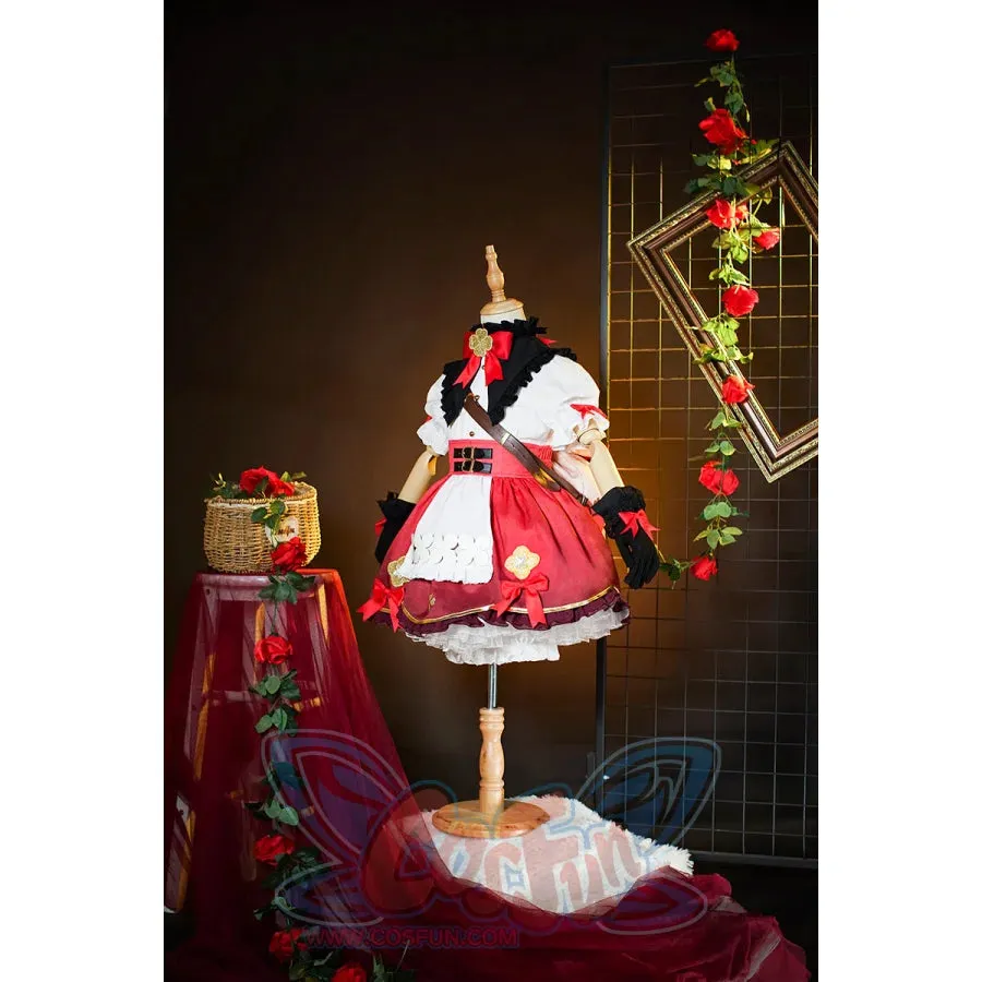 KIDS Genshin Impact Klee Blossoming Starlight Cosplay Costume Children’s wear C08263  A
