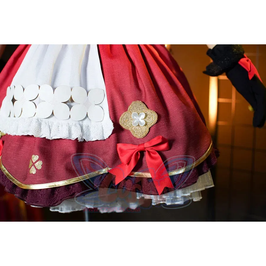 KIDS Genshin Impact Klee Blossoming Starlight Cosplay Costume Children’s wear C08263  A