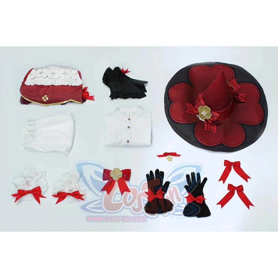 KIDS Genshin Impact Klee Blossoming Starlight Cosplay Costume Children’s wear C08263  A