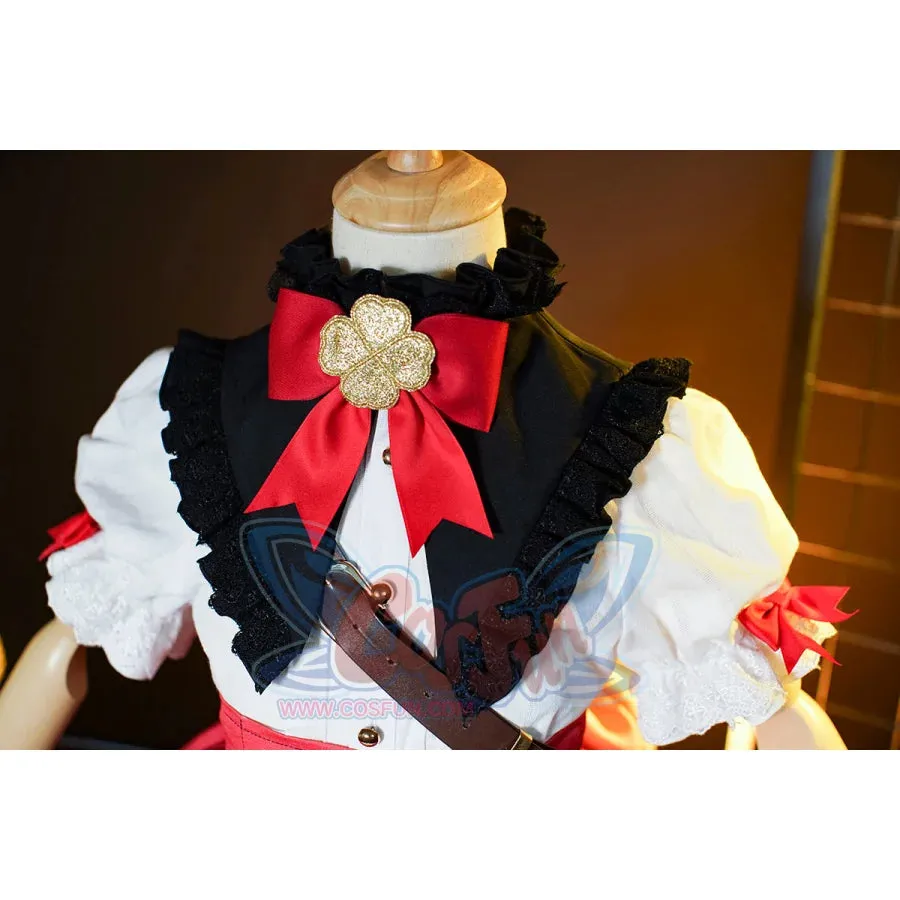 KIDS Genshin Impact Klee Blossoming Starlight Cosplay Costume Children’s wear C08263  A