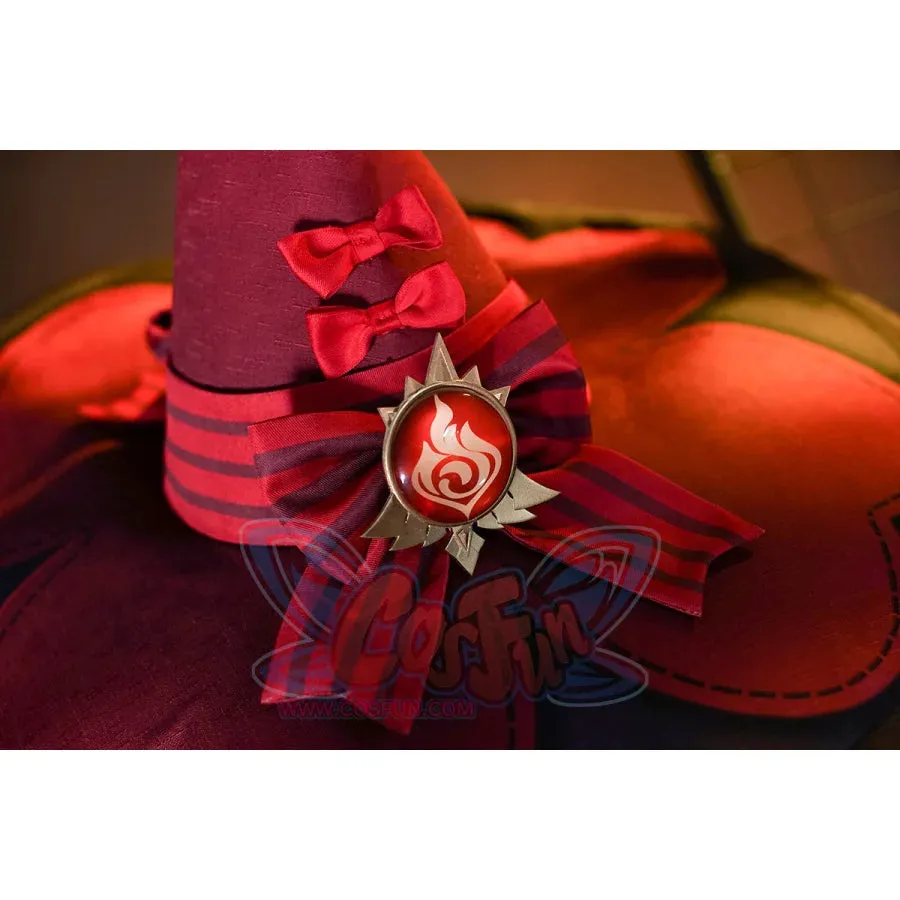 KIDS Genshin Impact Klee Blossoming Starlight Cosplay Costume Children’s wear C08263  A