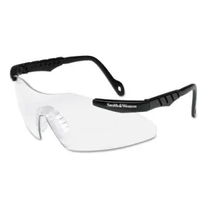 Kimberly-Clark Professional Magnum 3G Safety Eyewear, Clear Polycarb Anti-Scratch Lenses, Black Nylon Frame, 19799