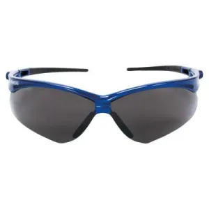 Kimberly-Clark Professional V30 Nemesis Safety Glasses, Smoke, Polycarbonate, Anti-Fog, Metalic Blue, 47387