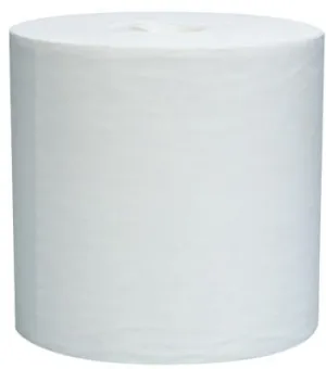 Kimberly-Clark Professional WypAll L30 Wipers, Center Flow Roll, White, 300 per roll, 05820