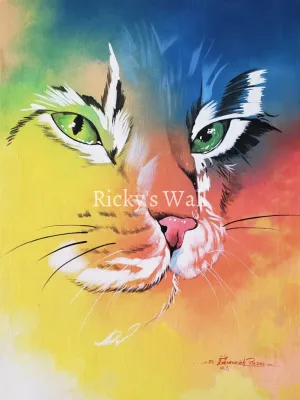 Kitty - PREMIUM - 17.5 x 23.5 in by Genenrich