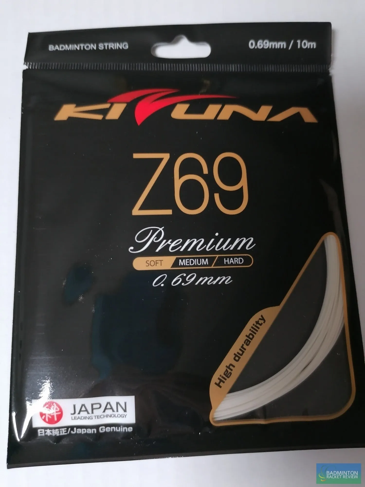 KIZUNA Z69 Premium badminton racket string