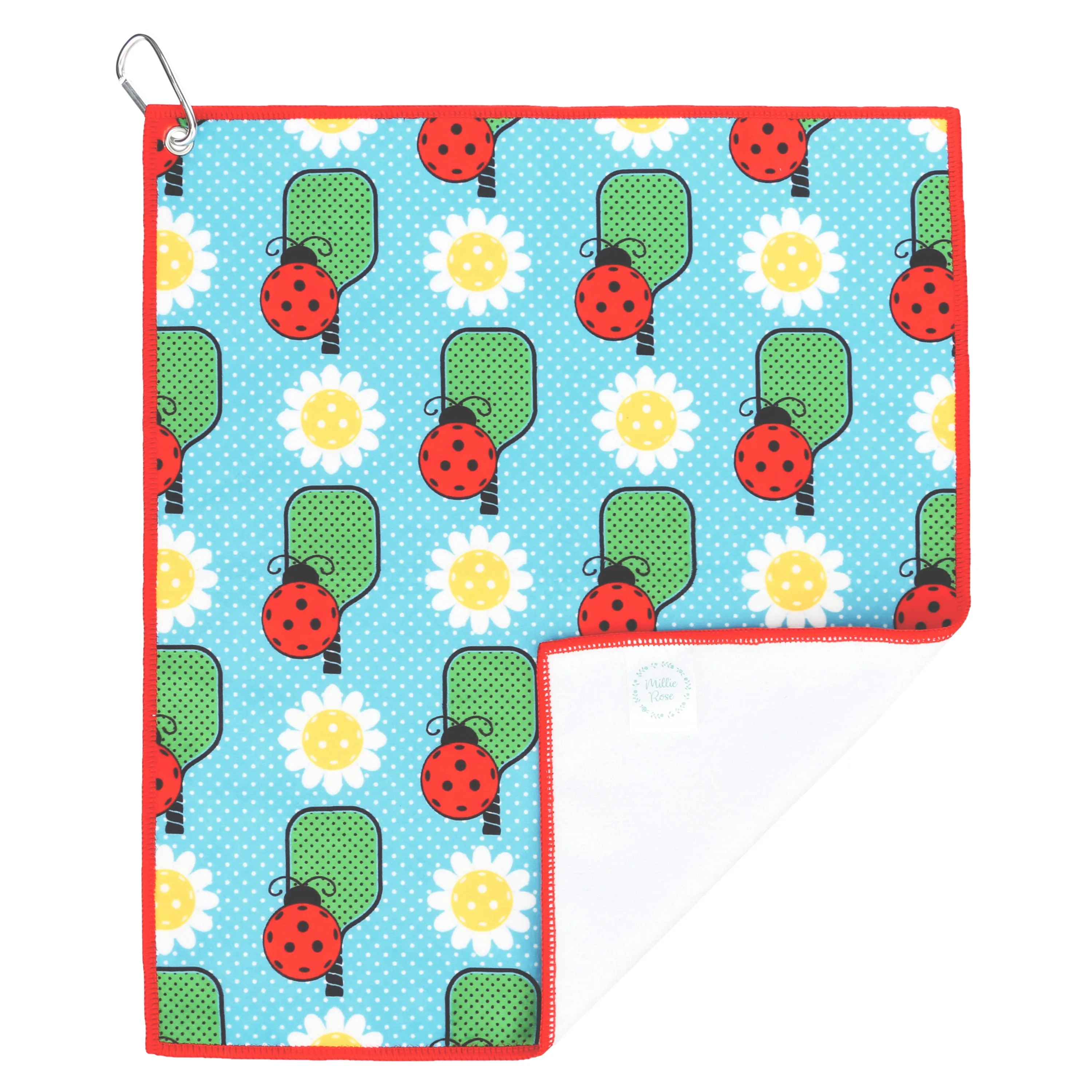 Ladybug Lane Pickleball Towel