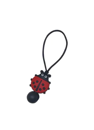 Ladybug zipper pull