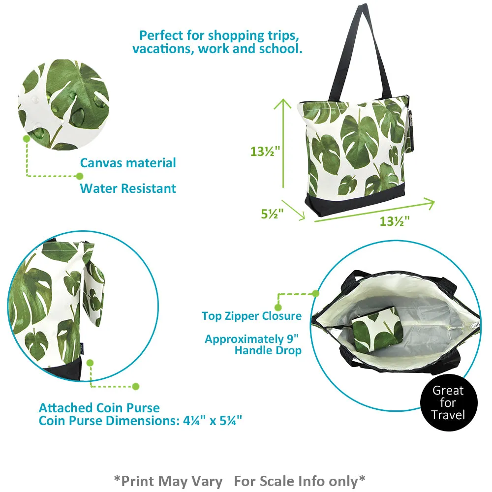 Leafy Delight NGIL Canvas Tote Bag