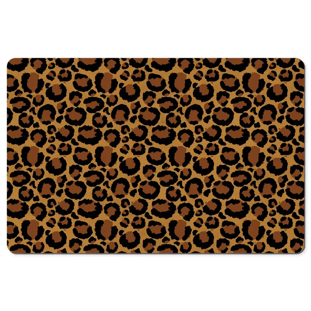 Leopard Animal Print Desk Mats 4 Sizes