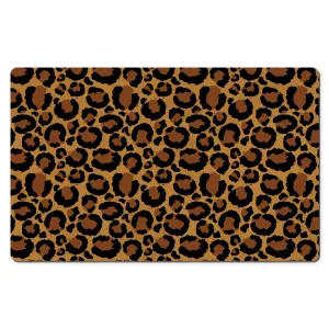 Leopard Animal Print Desk Mats 4 Sizes