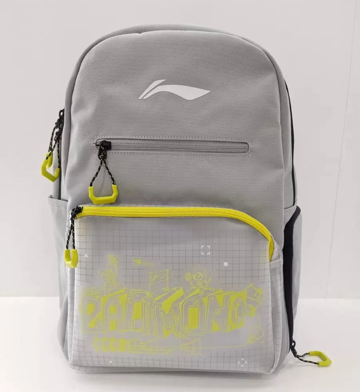 LI-NING Backpack (ABSU073-3) Grey