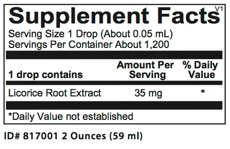 Licorice Root Liquid