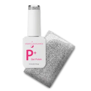 Light Elegance P  Soak-Off Glitter Gel Polish - Sterling