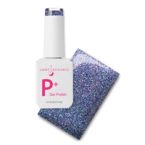 Light Elegance P  Soak-Off Glitter Gel Polish - Tough Act To Follow