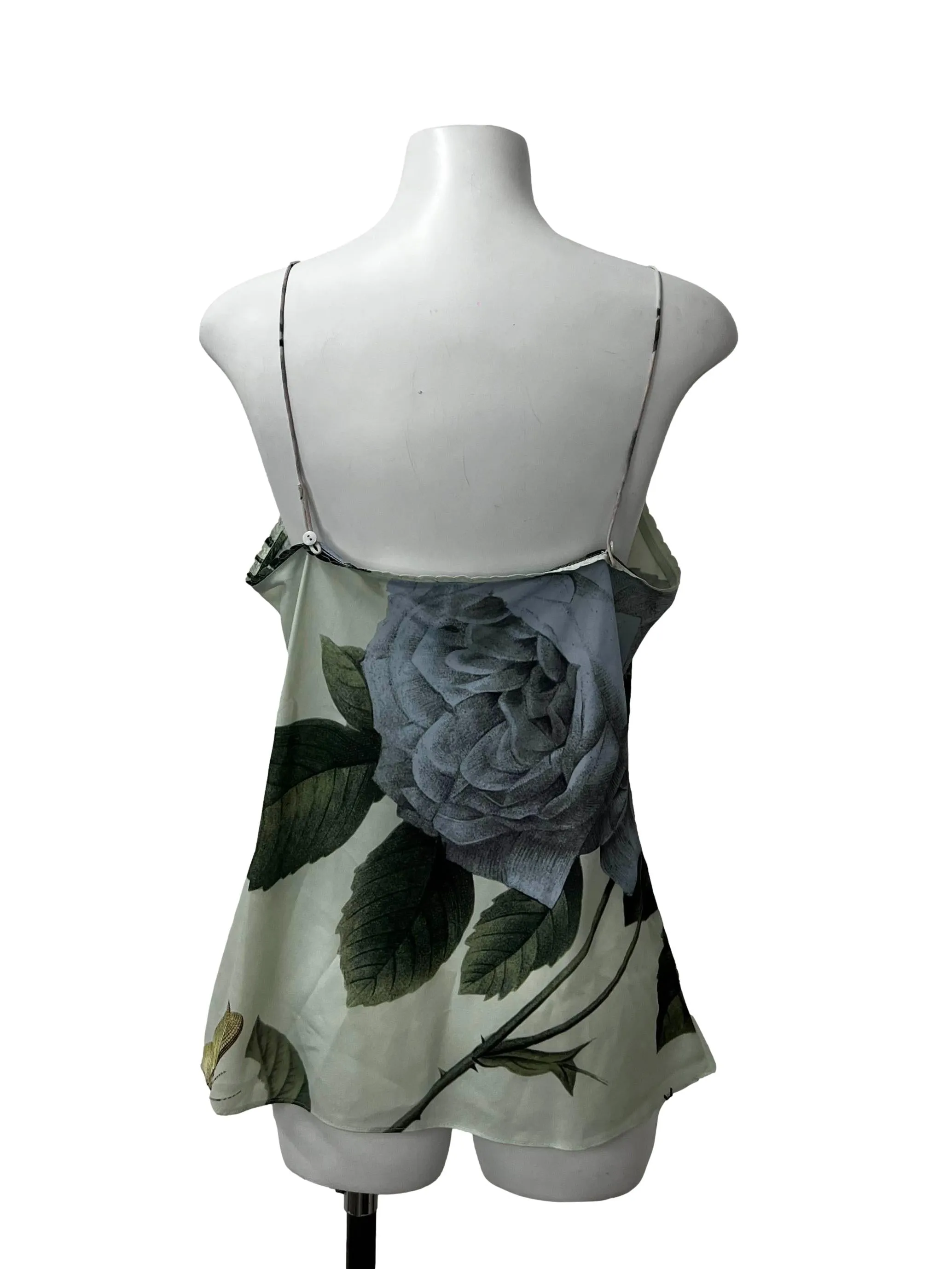 Light Green Floral Cami