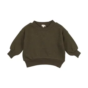 Lil Legs Boys Sweatshirt - Evergreen Speckle